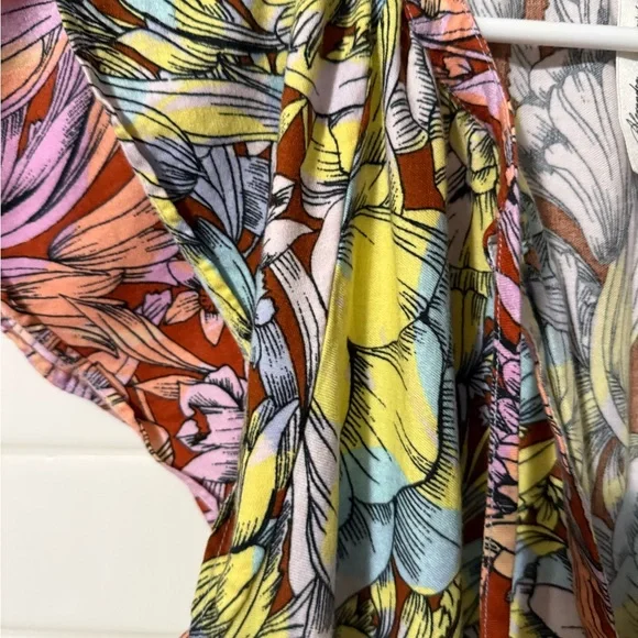 Alexandra Farmer for Anthropologie Flannel Floral Dress - Picture 8 of 9